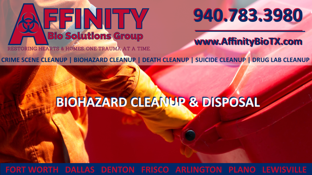 Professional Crime Scene Cleanup and Biohazard Cleanup services in the DFW, Dallas Fort Worth Area