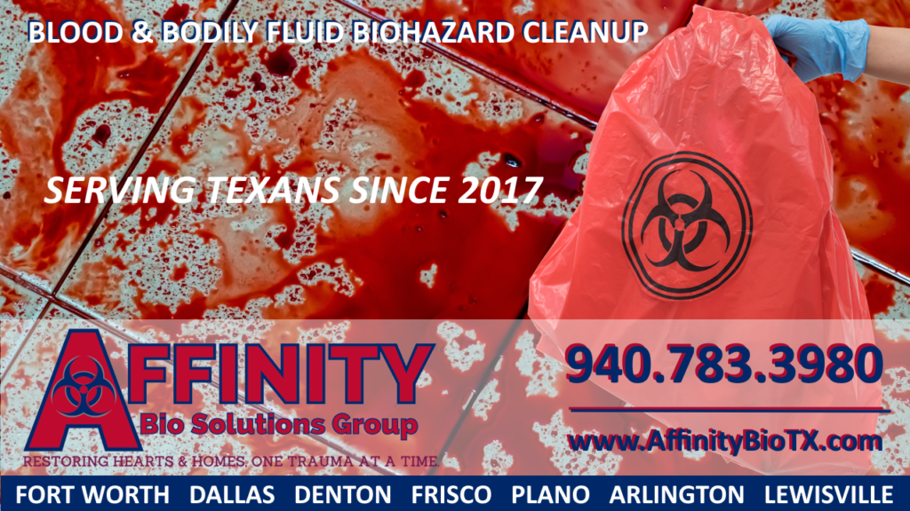 Fort Worth, Texas Blood and Bodily Fluid Biohazard Cleanup